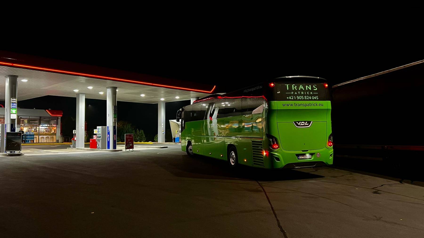 Nákladné vozidlo Patrick Transport